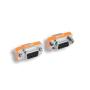 NULL MODEM ADAPTER DB9 F-F Slimline