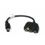 BFG Tech 9pin Video-In Video-Out (VIVO) To Component Composite S-Video Adapter