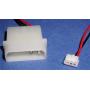 CPU FAN (Intel) Small 3-Wire to Molex 4-Wire Power Cable