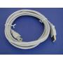 USB 2.0 Computer Cable Type A to Type B Beige 15FT