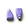 USB TYPE A Female to PS2 Mini DIN6 Male KEYBOARD ADAPTER