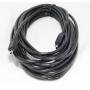 25FT FIREWIRE CABLE BLACK 4PIN 4PIN