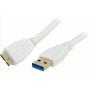 USB 3.0 SuperSpeed Micro-B Cable 15FT Blue