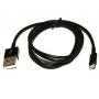 MFi Certified Lightning to USB Cable 3FT Black IPHONE