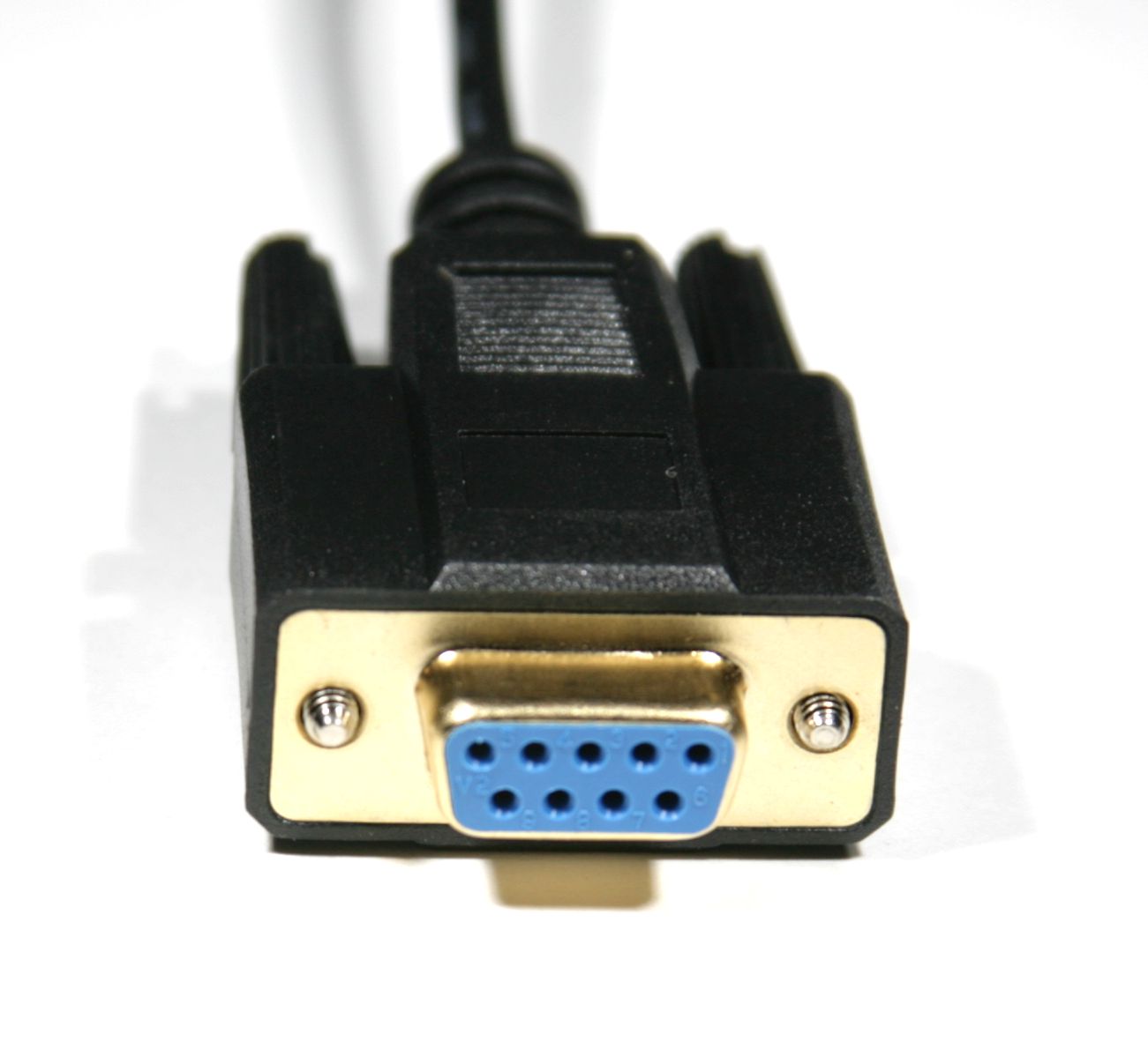 DB9 Female Connector Gold Plated
