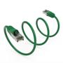 3ft Cat6 Snagless Shielded (STP) Network Patch Cable Green