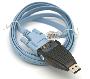 Cisco Compatible USB to Serial RJ45 DB9 Kit 72-3383-01 FTDI Console Cable