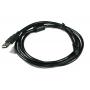 USB Mini-B Cable Black with Ferrite D1F Premium Quality