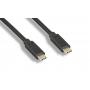 USB 3.2 SuperSpeed Type CC Cable 1 Meter GEN 2x1 E-Marker 10G with USB PD