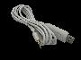 USB Type-A White 3.5mm TRS Cable PL2303 Chipset White